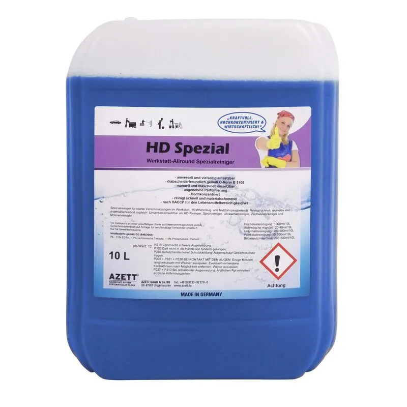 Cleancraft 331-7,5 - Uniwersalny środek czyszczący alkaliczny HD special 10l