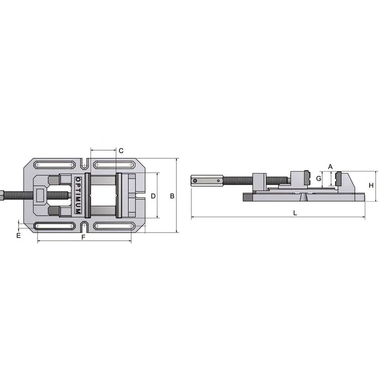 Optimum DH 24FT - Imadło maszynowe BSI 100