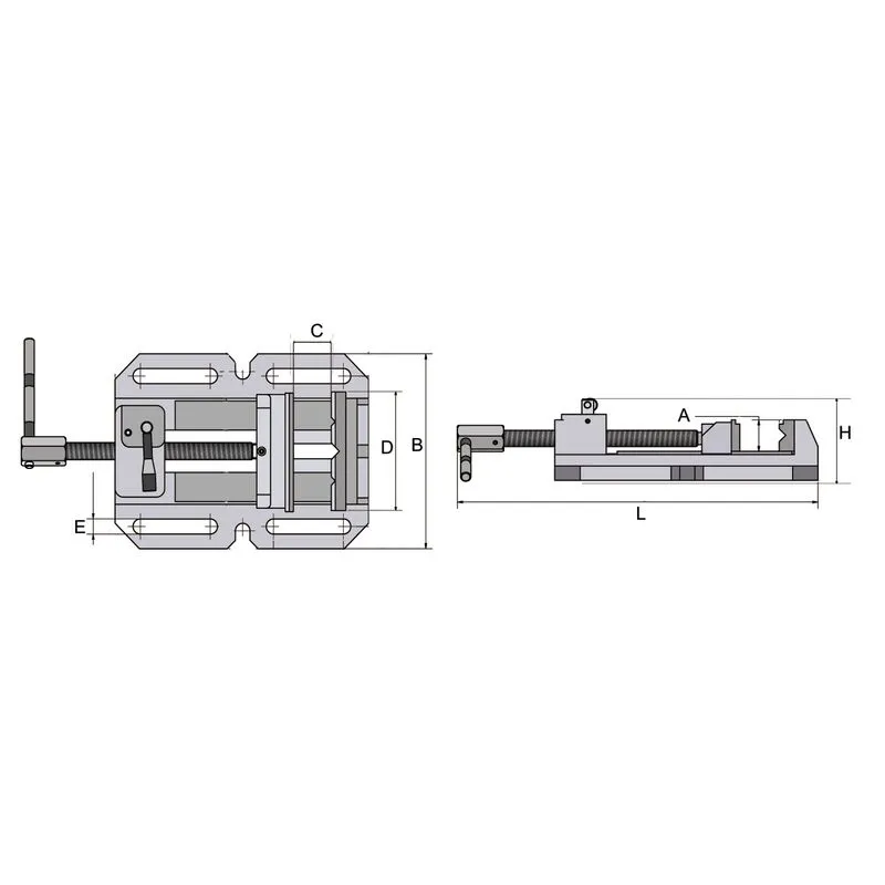 Optimum DX 17V - Imadło maszynowe BSI-Q 100