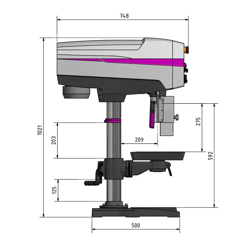 Optimum DP 26-T (400 V) Zestaw - 7